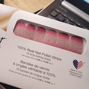 Retired Color Street Nail Strip Nuclear Fuchsian